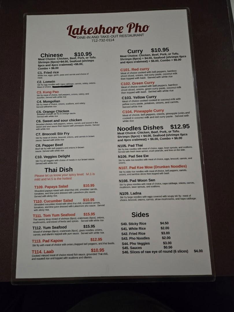 Lakeshore Pho Asian Restaurant